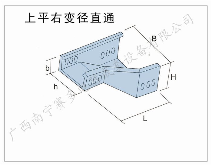 上平右變徑直通