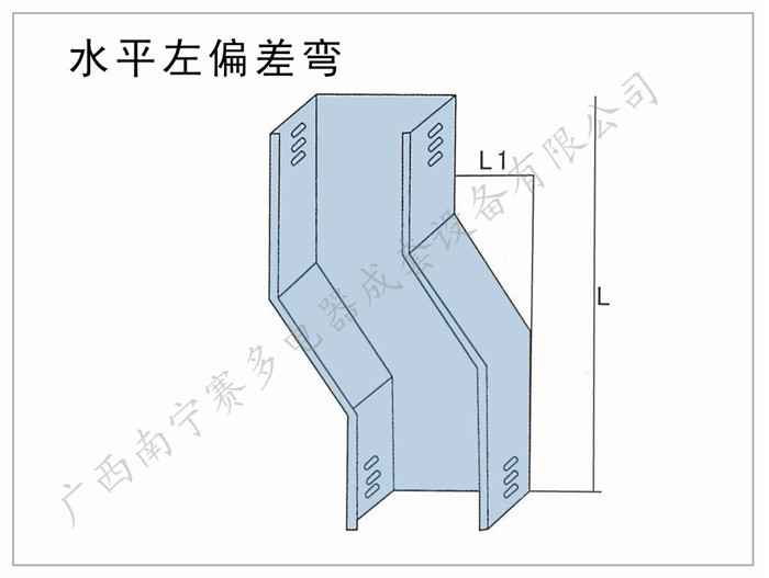 水平左偏差彎