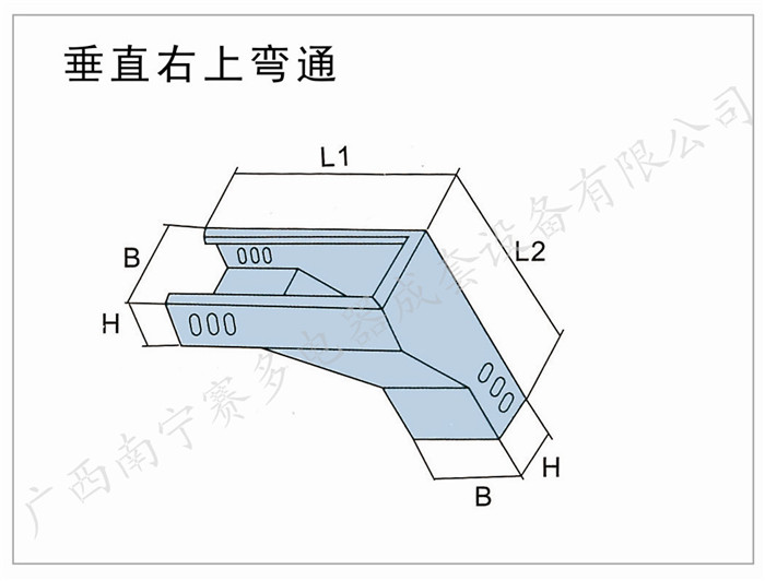 垂直右上彎通